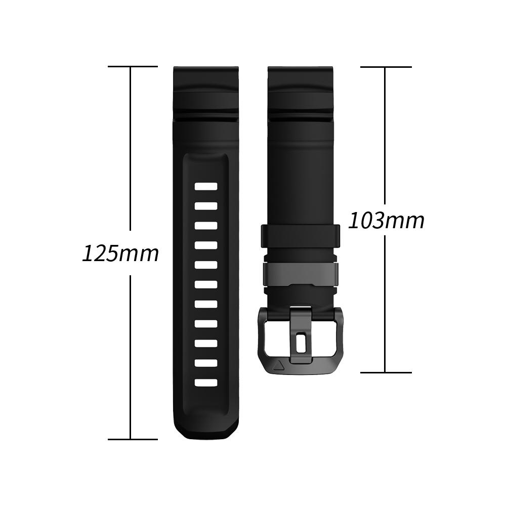 QuickFit 22mm 26mm Strap for Garmin Fenix 8 E Silicone Band for Garmin Fenix 7 7X 5Plus 6XPro Enduro 2 Bracelet Watchband