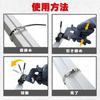 Stainless Steel Cable Tie Tightens and Cuts Cable Fits Cable Wiring Metal Ties Gun, Ties, One-Handed Operation, 4.5-12mm Ties, Repair,