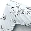 Cartoon Animal Puppy Pattern Bed Hat Four-Piece Bedding Set Bedroom Dormitory Bedding Decoration