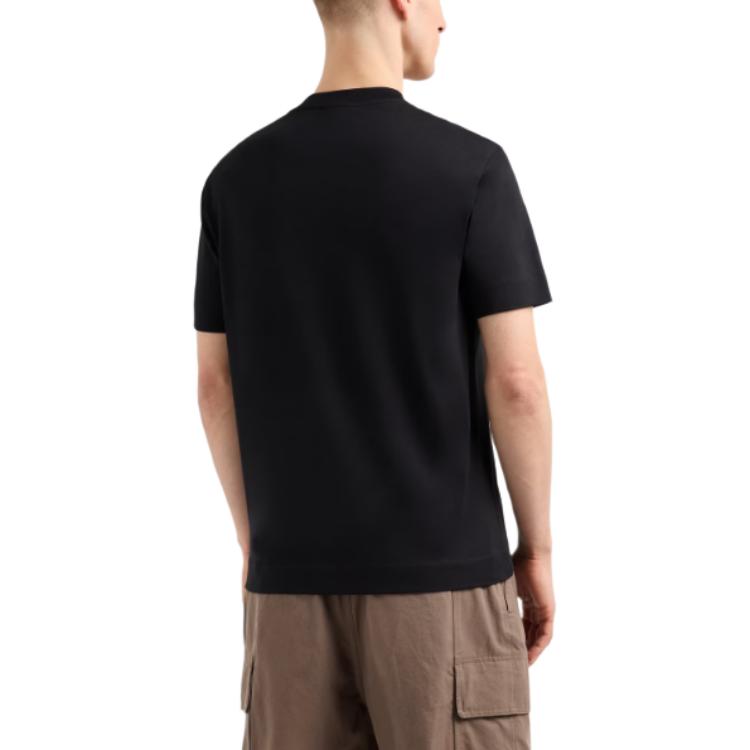 Emporio Armani Asv Jersey T Shirt With Rubberised Logo Print EM001068-AF12926-UC001