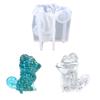 Epoxy Resin Mold 3D Lizards Clay Silicone Molds DIY for Handmade Jewelry and Desserts Candy Soap Making