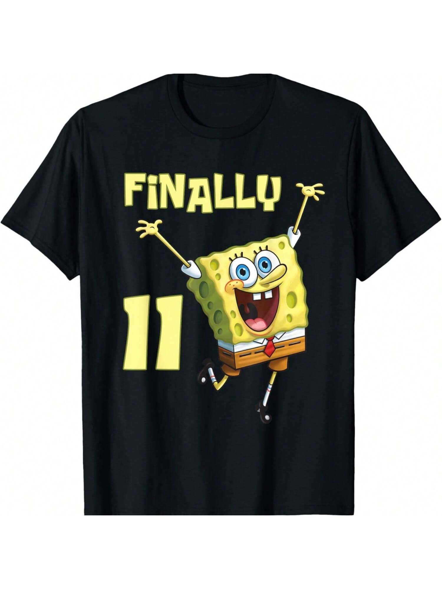 Mademark x Bob Esponja - Camiseta original de Bob Esponja - 11.o cumplea?os. ?Por fin 11! S