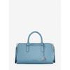 Michael Kors Arden Top Zip Satchel Medium Mk Signature 35t6s4xs2v461 Denim
