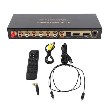 HD-Multimedia-Schnittstelle 5.1-Kanal-Sound-Decoder HD-Multimedia-Schnittstelle Digitaler Sound-Extraktor