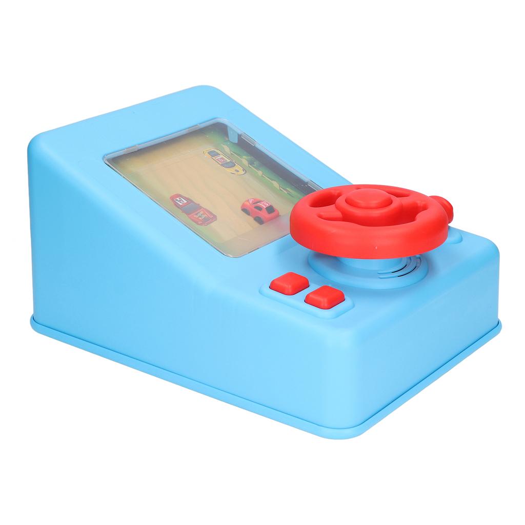 Racing Steering Wheel Adventure Game Console Toys Birthday Gift with Sound Effect for Kids Adults