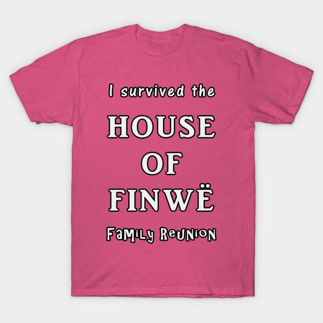 Haus Finwes Familientreffen Herren T-Shirt Kleidung Mädchen Ulzzang Lässiges T-Shirt Harajuku Ulzzang Kawaii 90er T-Shirt