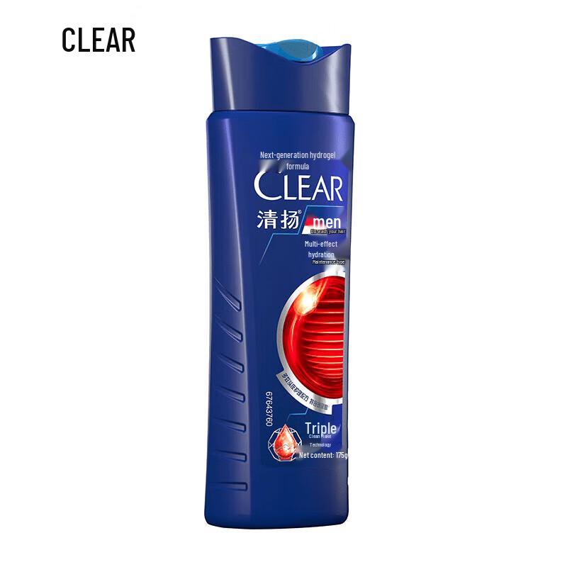 CLEAR Men's Anti-Dandruff & Moisturizing Shampoo Twin Pack (2x175g)
