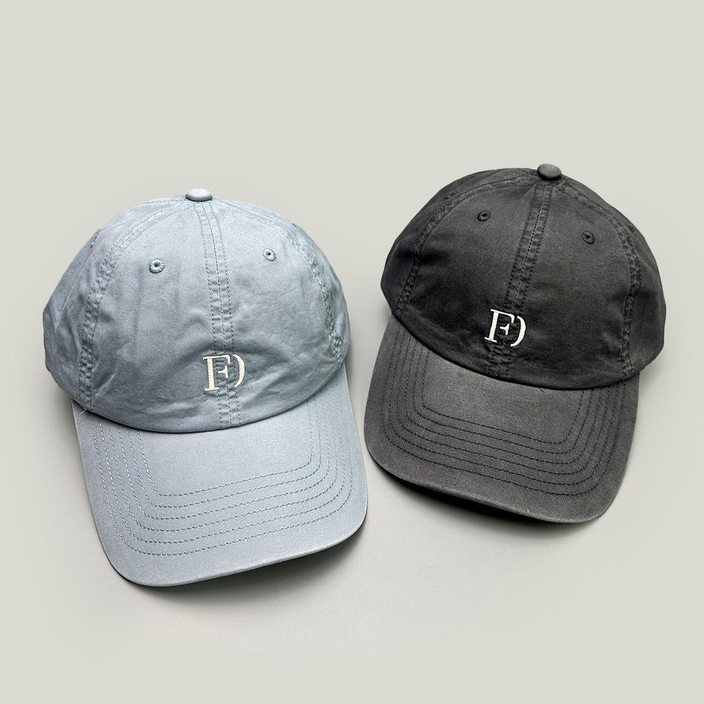 Spring And Summer Niche Embroidery F Letter Crescent Baseball Cap Men'S And Women'S Sunshade Casual Simple Versatile Cap