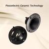 95mm Horn Tweeter Speaker Piezoelectric Horn Tweeter High Frequency Sound Durability Plastic Build For Sound Enthusiasts