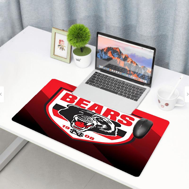 North Sydney Bears Print Mouse Pad, Anti‑Slip Desktop keyboard Mat, for PC Laptop Gaming Working Daily Use, Cool Festival Surprise Gift