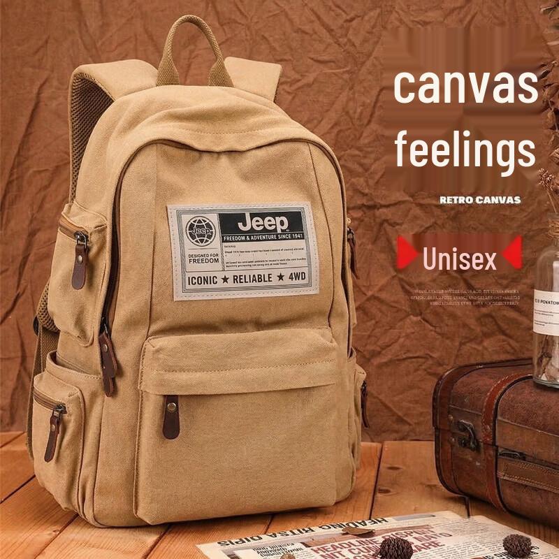 

JEEP Canvas Travel & School Backpack