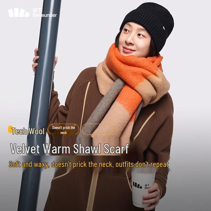 

Beneunder Soft Fleece Warm Shawl Scarf