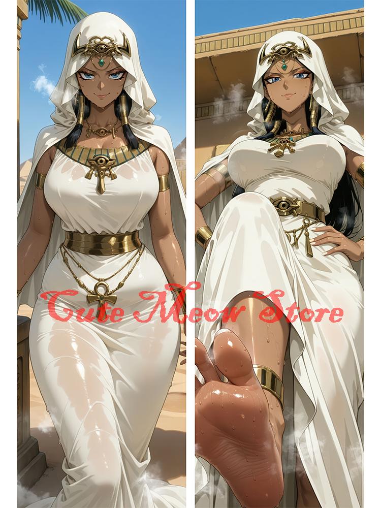 

Dakimakura anime Ishizu Ishtar Yu-Gi-Oh! Double-sided Print Life-size body pillows cover Adult pillowcase Customizable 40x120cm