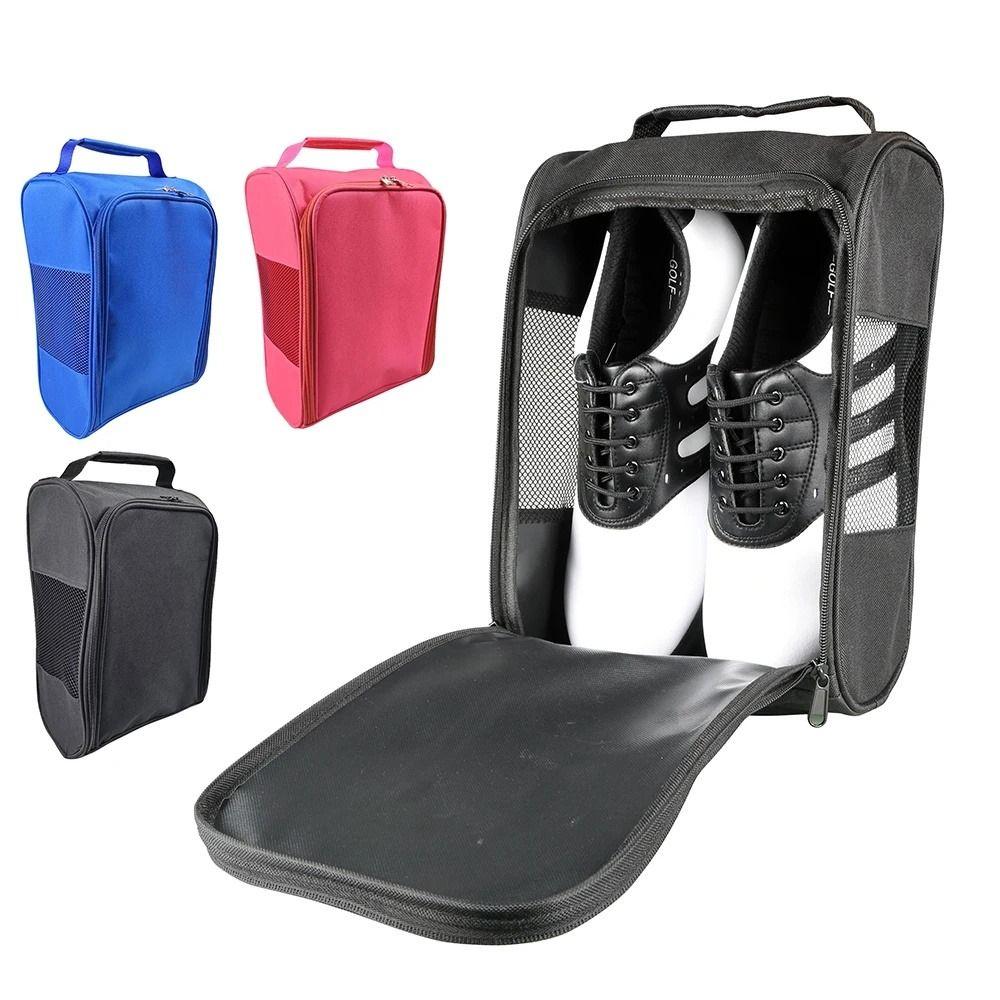 

Breathable Golf Shoe Bag Dustproof Golf Shoe Holder Bag Shoes Carrier Bags Men Women чорний