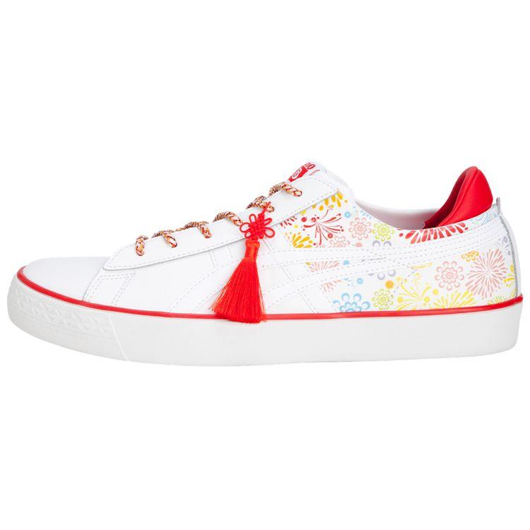 

ONITSUKA TIGER Fabre BL-S 2.0 Синтетическая кожа Специальное издание Унисекс Кроссовки Белый Красный 1183A861-100 37