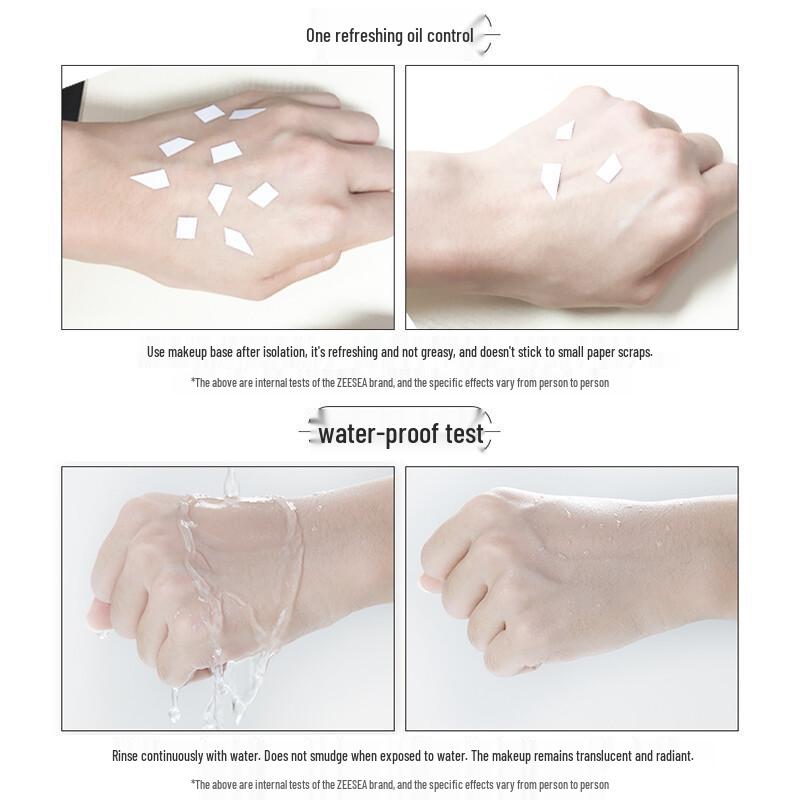 ZEESEA Zise Primer Viso & Correttore: Crema Schiarente, Minimizzante dei Pori, Uniformante del Tono della Pelle