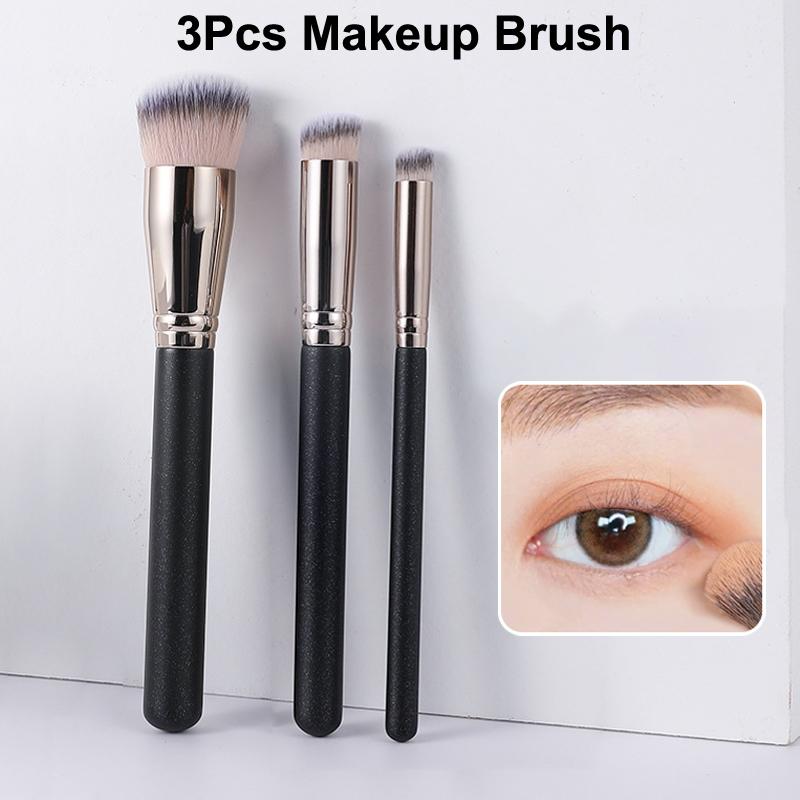 

Pro Makeup Brushes 3Pcs/Set