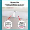 Leakproof Portable Air Conditioning Hose Interfaces Coupler Exhaust Adapter Plastic Texture Perfect for Exhaust Systems
