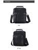 Herren Echtleder Vertikale Umhängetasche - Multifunktionale High-End Schultertasche für den lässigen Pendelverkehr