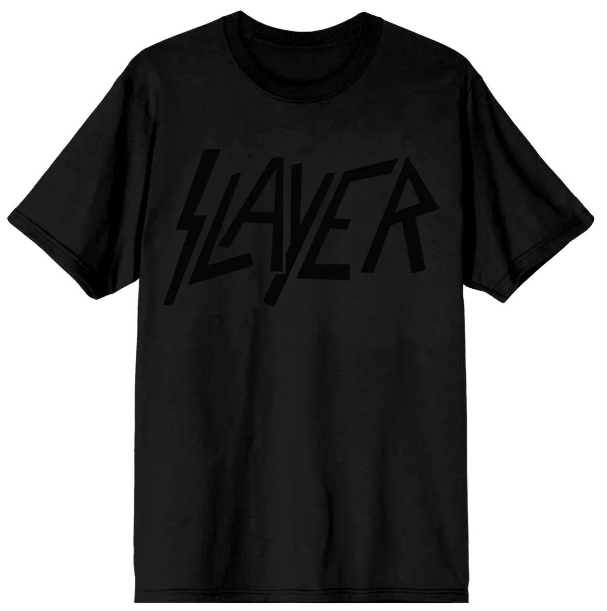 Slayer Classic Thrash Metal Logo T-Shirt Legendary Rock Band Red Unisex Oversized Casual T-shirt 4XL