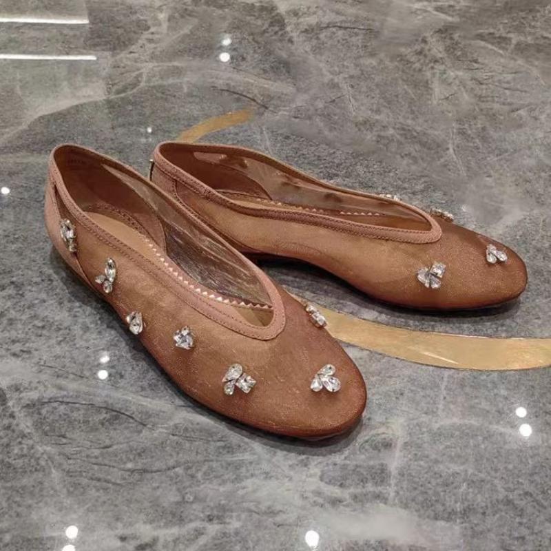 Fashion Women Soft and Comfortable Flat Bottom Shoes Flats Fashion Soft Sandals 2025 Summer Shallow Cozy Woman Sport Shoes Designer