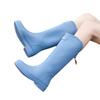 Fashion rain shoes women's medium and high water shoes student rain boots women's waterproof outdoor rain boots shoes