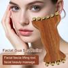 Lymphatic Contour Face Massager Gua Sha Tool Facial Fascia Lifting Tightening for Face Chin Sculpting Face Relaxation Tools