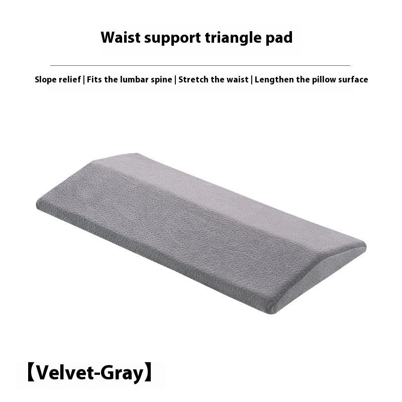 Lumbar Support Pillow, Back Support Memory Foam Pillow For Sleeping In Bed Waist Support Cushion For Lower Back Pain Relief