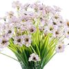 Artificial Spring Garden Flowers: Outdoor Simulation Grass and Floral Decoration