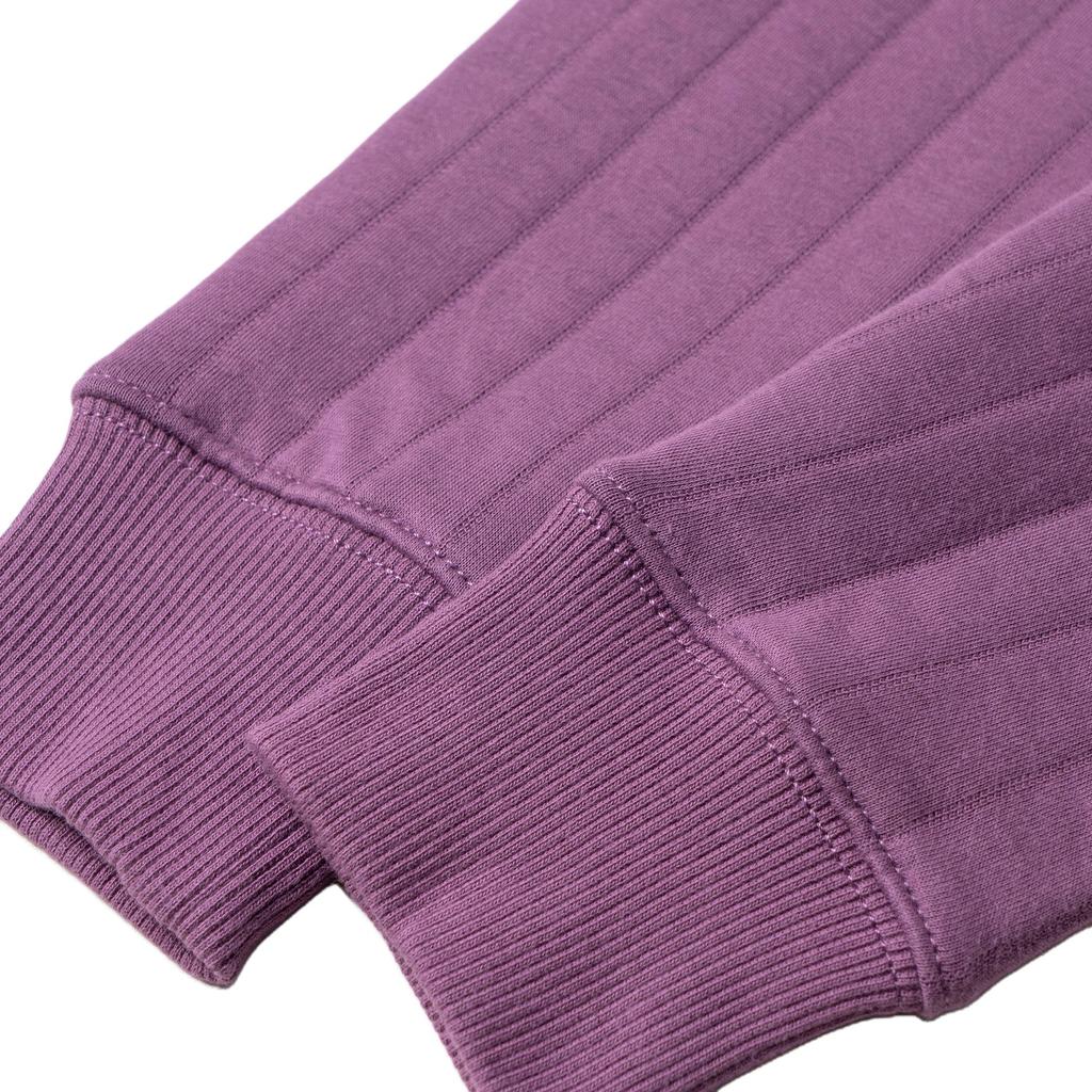 Kurtka Bawełniana Polo Ralph Lauren Jednolita Pikowana Haft Konia Zamek Błyskawiczny Kurtki Dziecięce Fioletowa 313952089-003