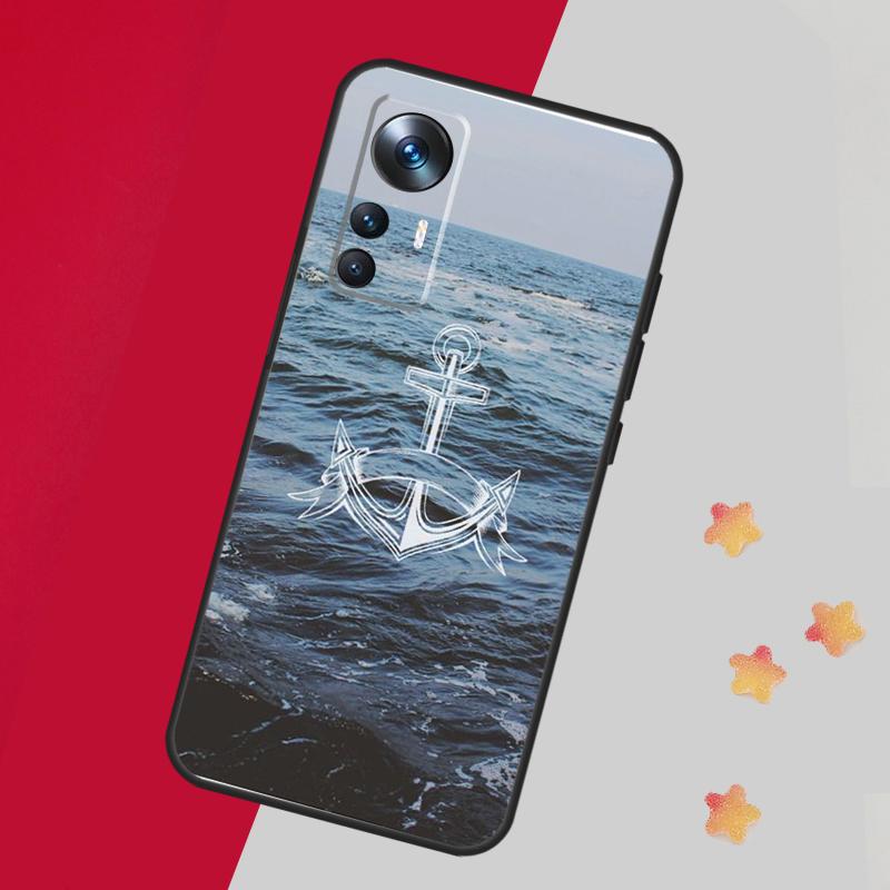 Anchor Sea Beach Case For Xiaomi 14 13 15 Ultra 11T 12T 13T 14T Pro Cover For POCO X7 Pro X3 X5 X6 F5 F6 F7