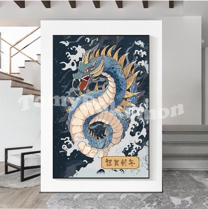 Print On Canvas Charizard Wall Art Home Modern Living Room Friends Gift Decoration Paintings Decorative Aesthetic Poster