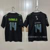 Kids Football Jersey Short Sleeve Embroidered Team Sport Shirt Breathable Youth Athletic Top