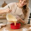 6 Inch Round Silicone Pan - Nonstick Baking for Cakes, Bread, and Muffins, Flexible and Reusable