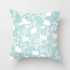 Mint Green Pillow Case Home Decorative Cushion Cover Modern Geometry Printing Pillowcase Sofa Couch Waist Pillow Covers