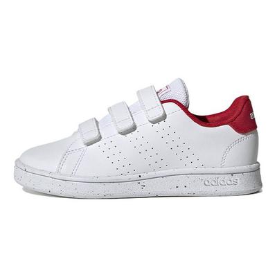 Neo Advantage Lifestyle Court Comfortable Versatile Low-Top Kids Skate Shoes Kids Sneakers White Red H06212