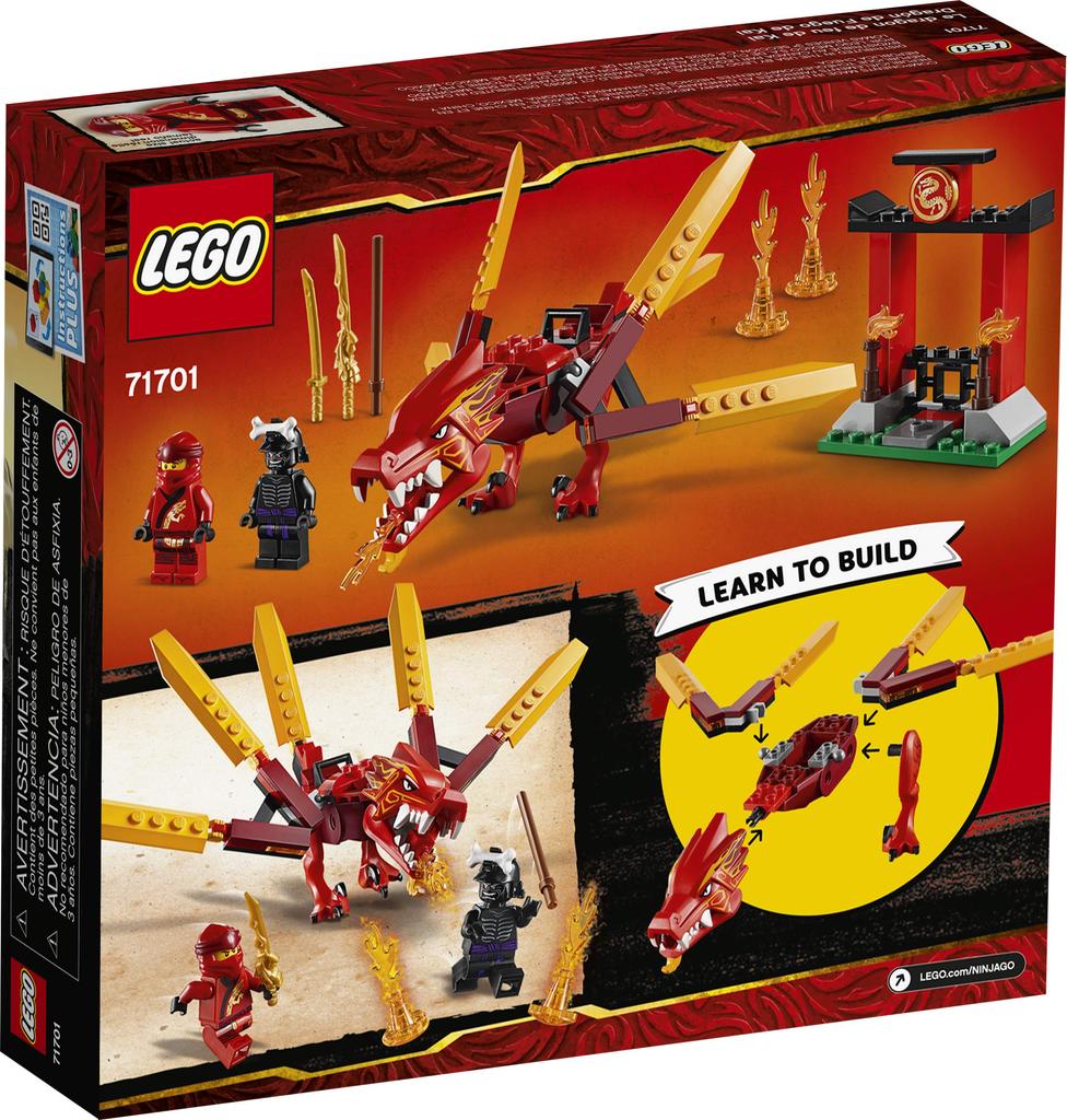 LEGO Ninjago Kai's Fire Dragon 71701