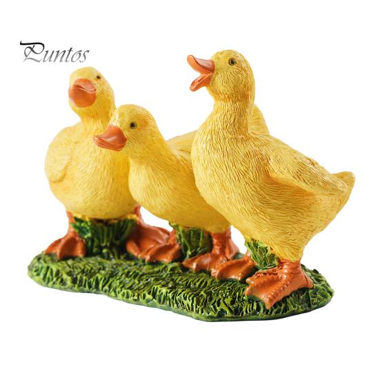 

Украшение для утиного двора, статуэтка из смолы «Трио уток», ручная работа, скульптура утки для внутреннего стола, крыльца, садового декора Duck