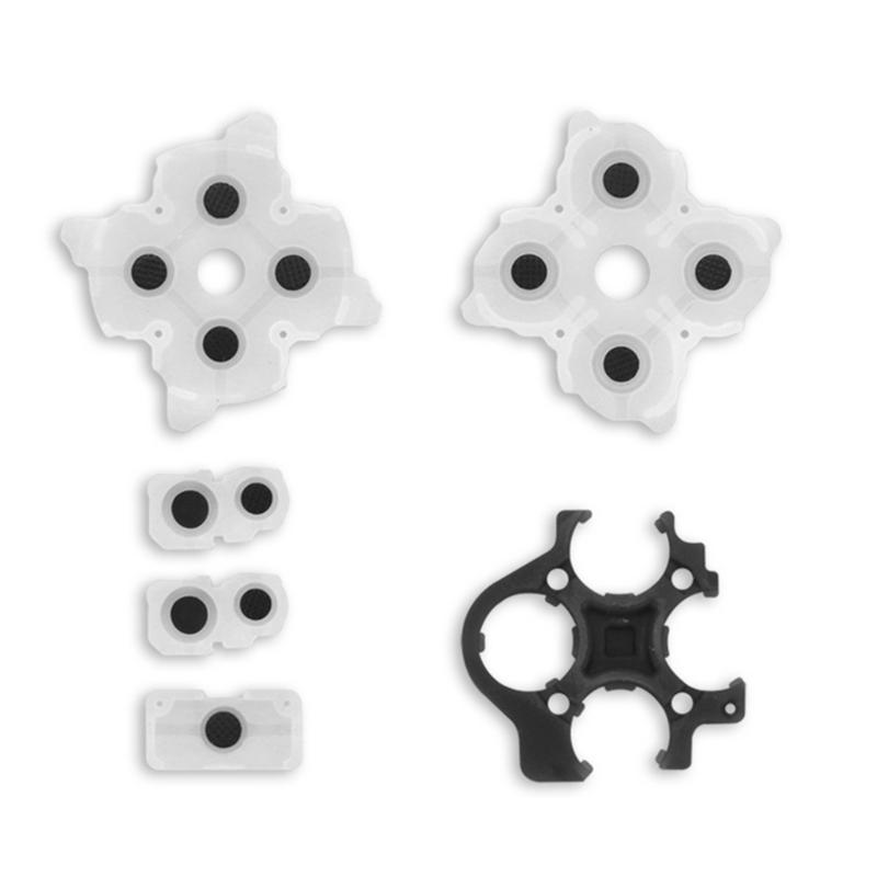 

Soft Rubber Silicone Conductive Adhesive Button Pad Keypads Compatible for Game Controller Repair Replacement Parts 1