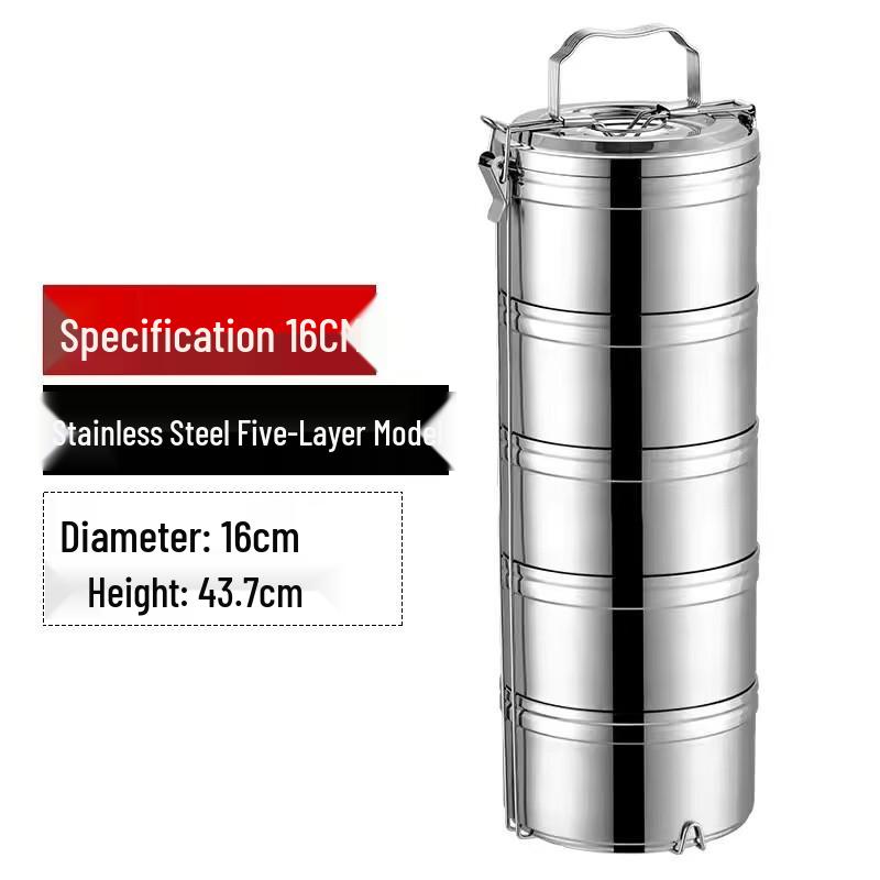 Cui Shan Hai 304 Stainless Steel Portable Thermal Lunch Box