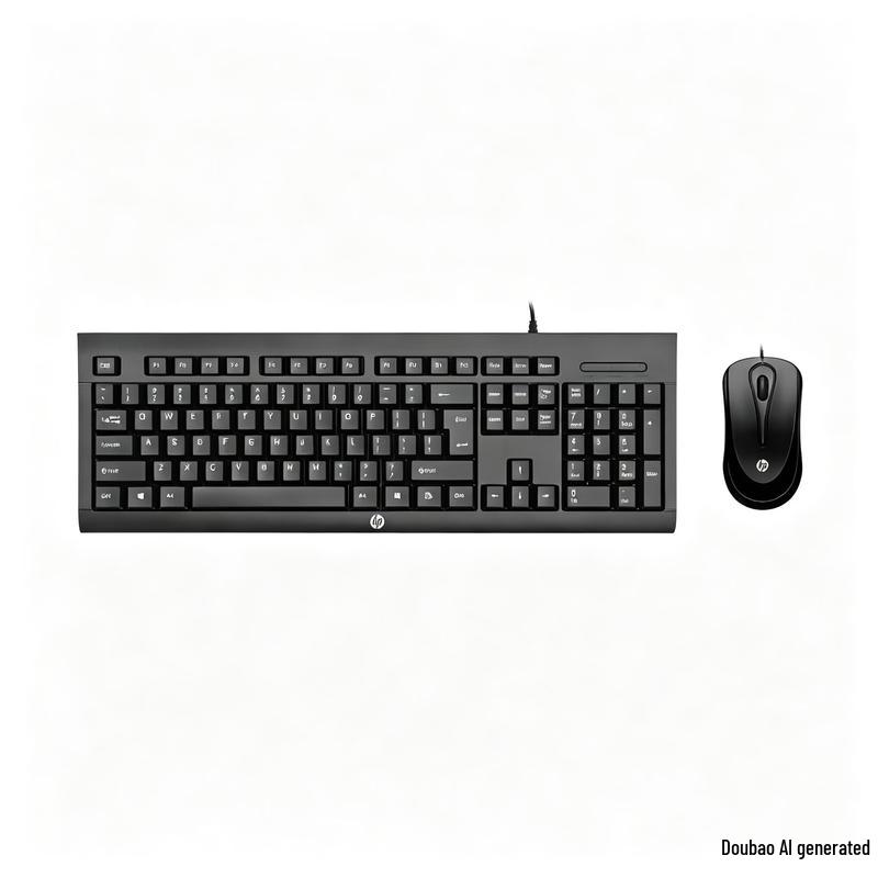 HP Tibetan Antelope Plus Wired Keyboard and Mouse Combo