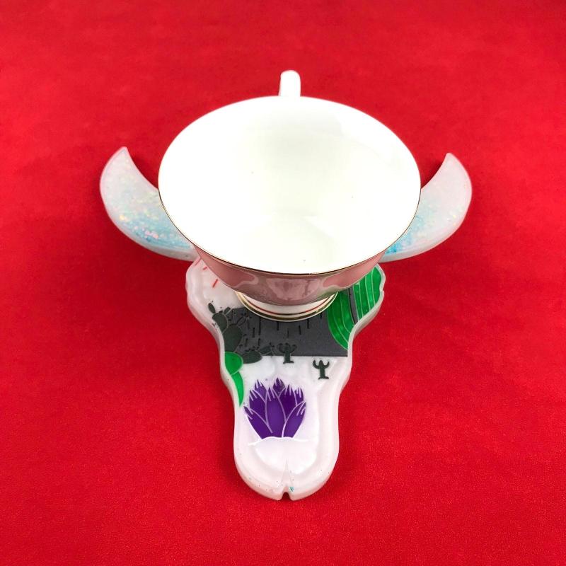 Animal for Head Silicone Mold Wall Pendant Decor Resin Casting Mold Bull for Head Coaster Epoxy Casting Mold Home Decor