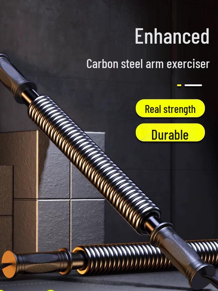 Adjustable Arm Strength Bar - 20kg To 60kg Grip Trainer for Home Fitness
