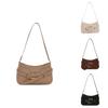 Pu Leather Womens Vintage French Style Small Crossbody Bag For Daily Use