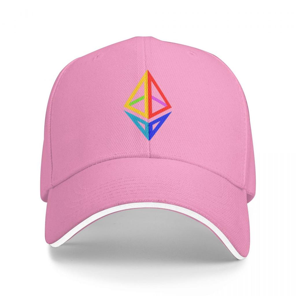 Ethereum Cryptocurrency Baseball Caps Snapback Baseball Hats Breathable Casual Casquette Outdoor Unisex