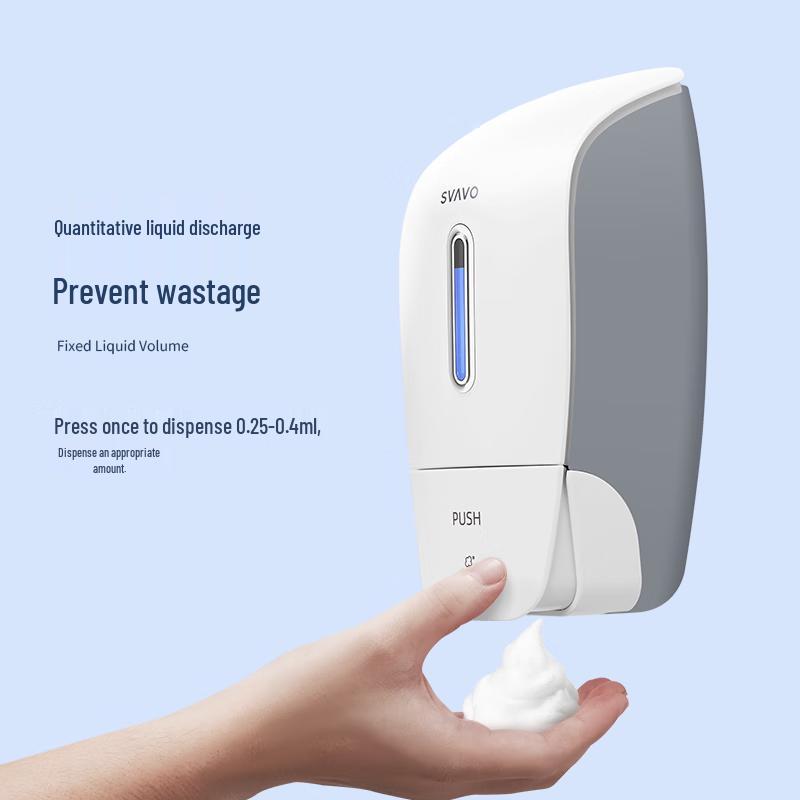 Ruiwo PL-151053 Wall-Mounted Manual Foam Soap Dispenser