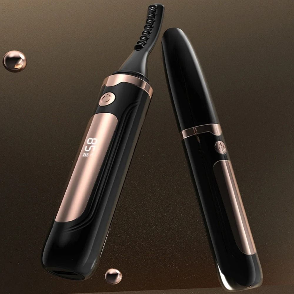 Long Lasting Electric Heated Eyelash Curler Anti-scald Quick Heating Eyelash Clip  Beauty Routine