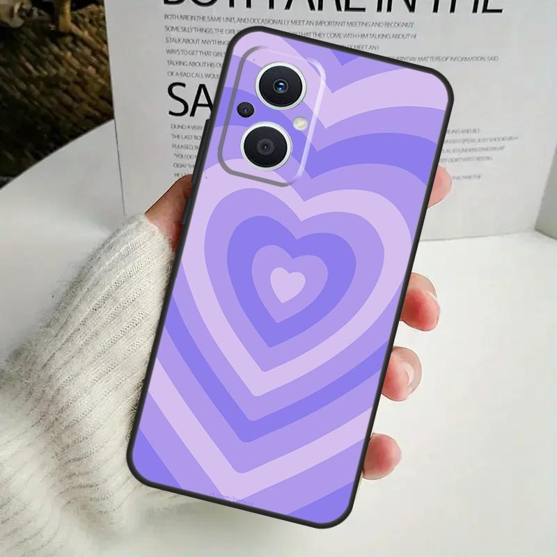 

Colorful Heart Circle Love Phone Case For OPPO Reno 8 7 Lite 8T 11 12 13 14 14F 10 Pro OPPO Find X8 X6 X5 X9 Pro Cover OPPO Reno7 4G