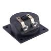 AA58 Square Shape Double Binding Post Type Speaker Box Terminal Cup Black