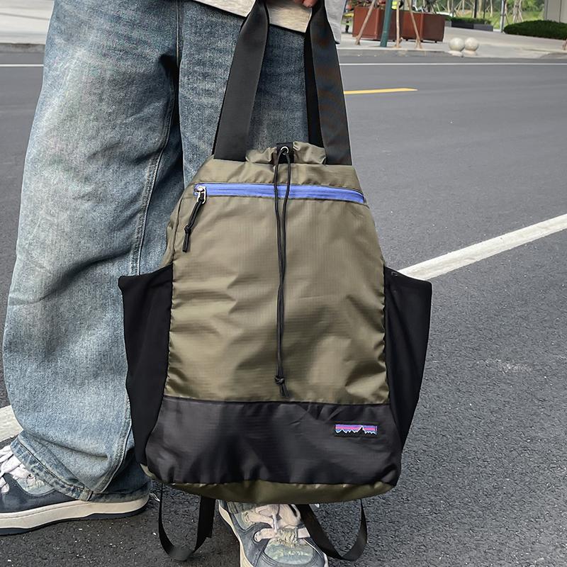 

Легкий складной рюкзак большой вместимости, подходит для пеших походов, путешествий и приключений на открытом воздухе - регулируемые плечевые ре зелёный